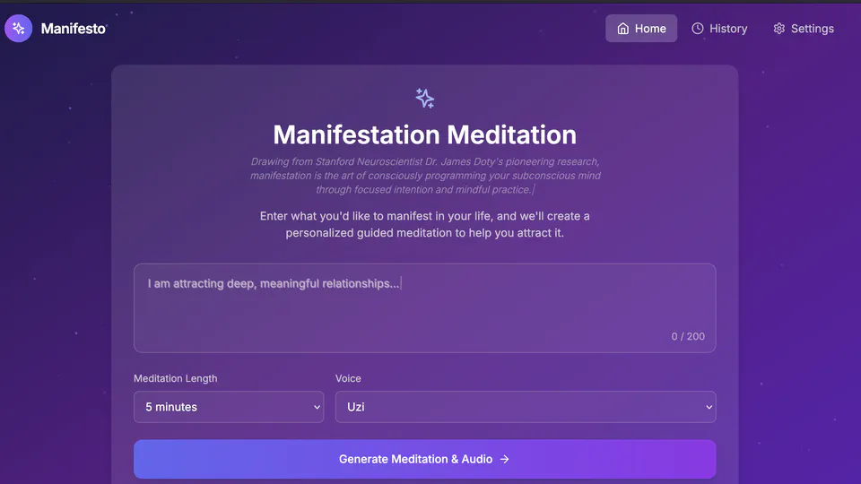 Manifesto