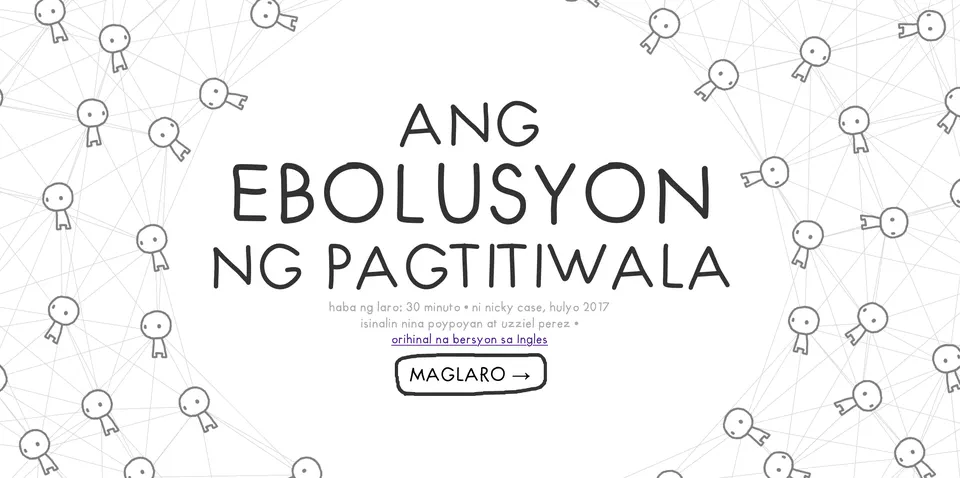The Evolution of Trust (Filipino Translation)
